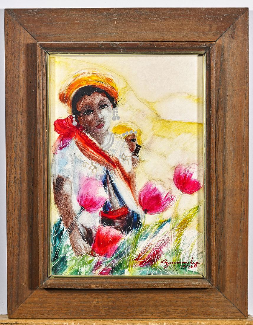 Six Various Framed Artworks (1 of 6)