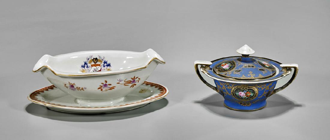 Old Japanese Covered Bowl & Continental Vessel (1 of 2)