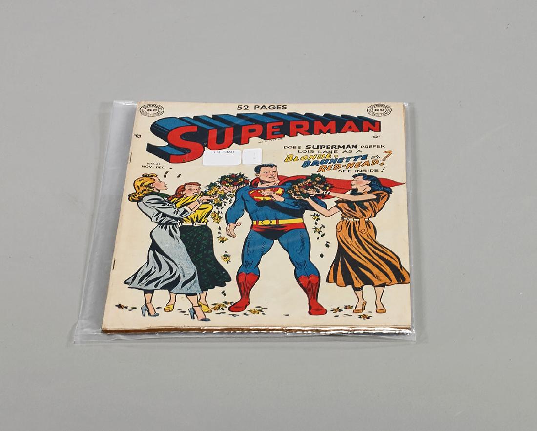 Golden Age 1949 DC Superman Comic: Key Issue No. 61 (1 of 1)