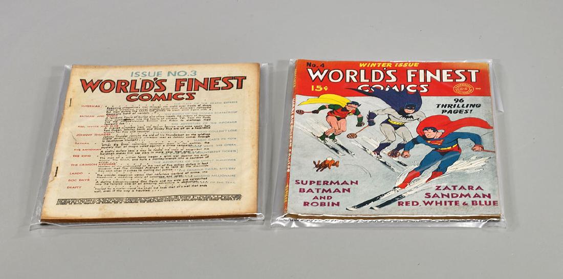 Two Golden Age 1941 World's Finest Comics: Fall & (1 of 1)