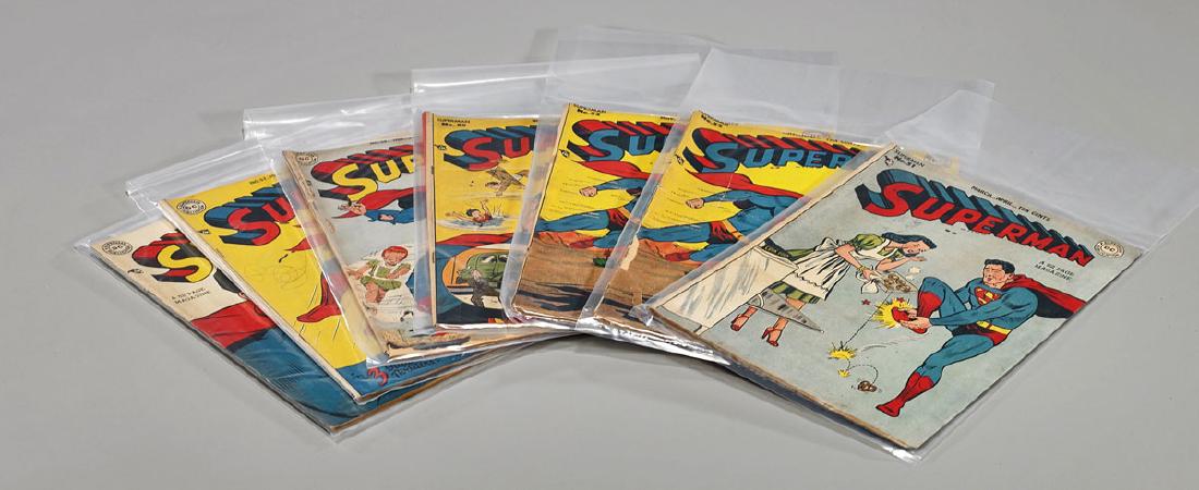 Seven Golden Age DC Superman Comics: 1948 & 1949 (1 of 1)