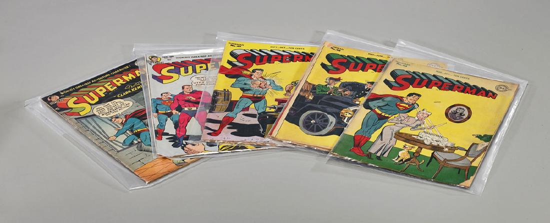 Five Golden Age DC Superman Comics: 1947 & 1953 (1 of 1)