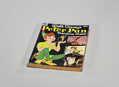1952 Walt Disney Comic Book: Peter Pan Treasure Chest (1 of 1)