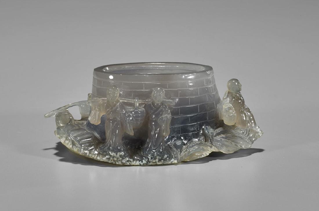 Old Chinese Carved Agate Group (1 of 2)