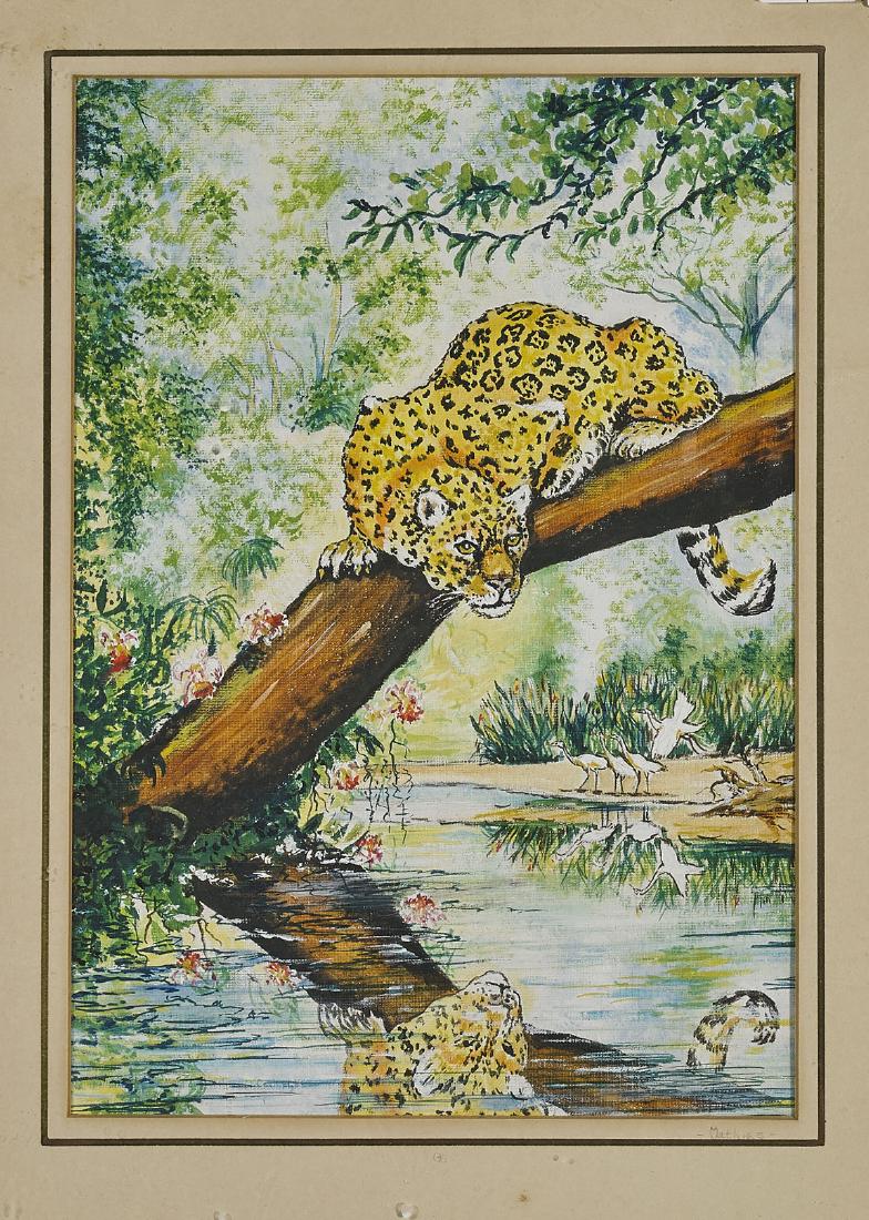 Three Various Paintings: Oil, Acrylic & Watercolor (1 of 3)