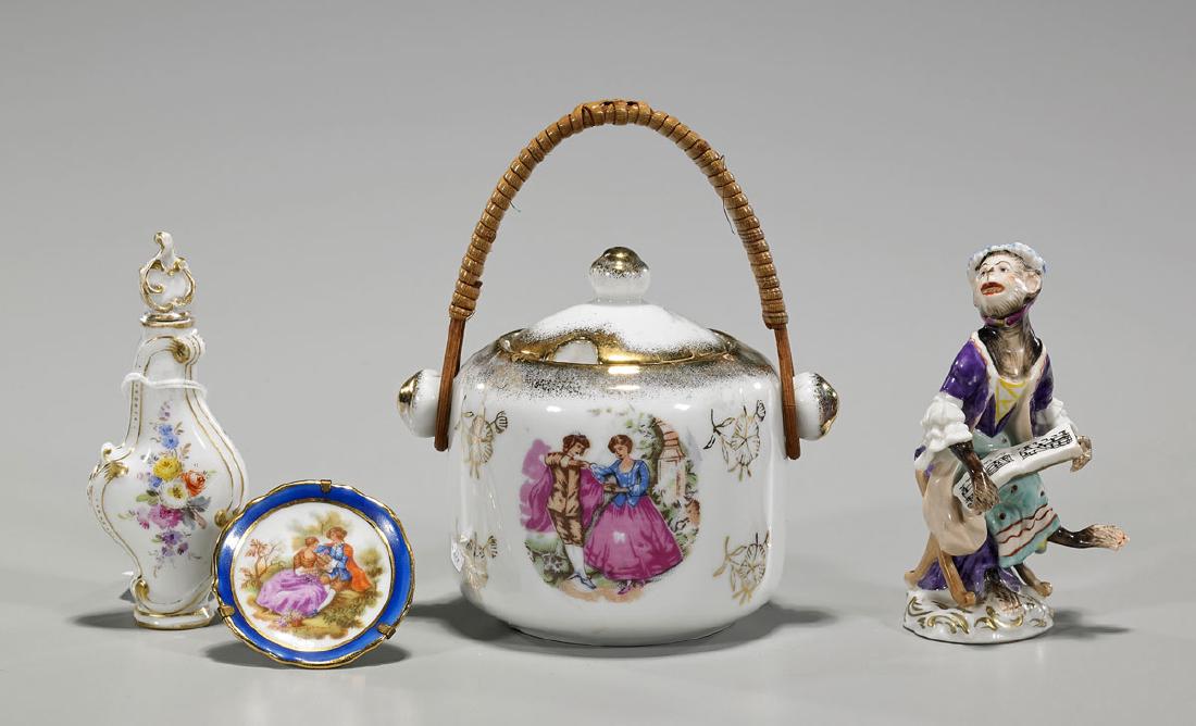 Group of Four Various Antique Porcelains (1 of 2)