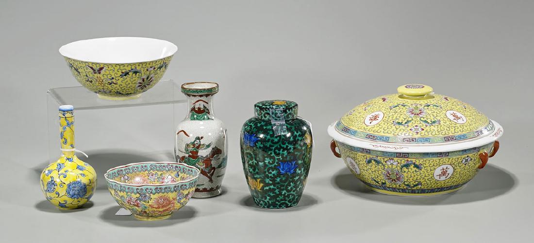 Group of Six Chinese Porcelains (1 of 1)