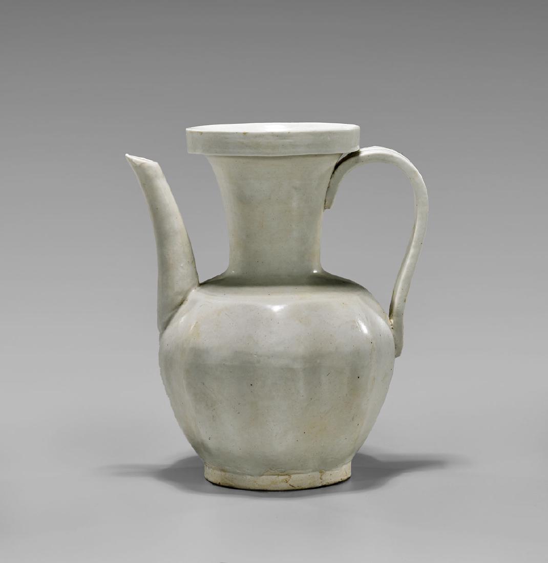 Song Dynasty Yingqing Glazed Ewer (1 of 2)