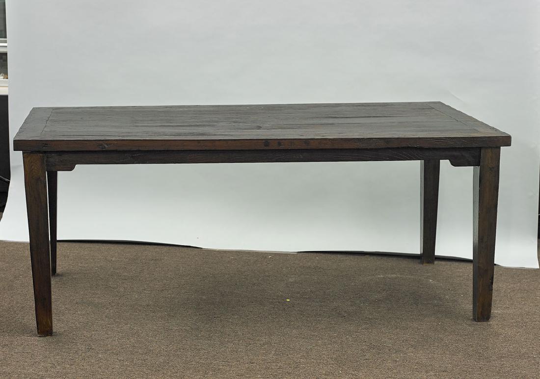 Large Old Wood Rectangular Table (1 of 1)