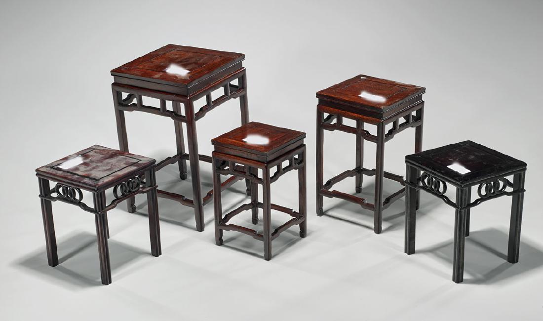 Five Chinese Wood Miniatures (1 of 1)