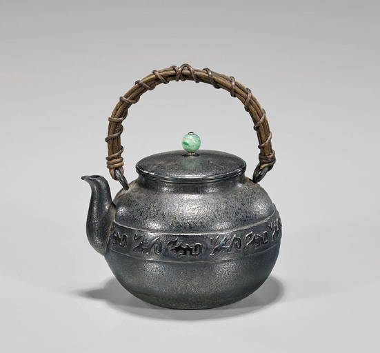 Antique Japanese Silver Teapot