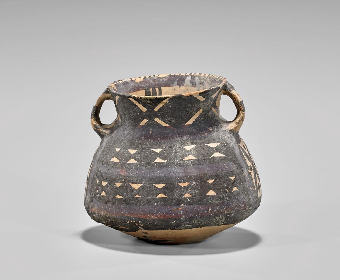 NEOLITHIC CHINESE PAINTED POTTERY VESSEL (1 of 2)