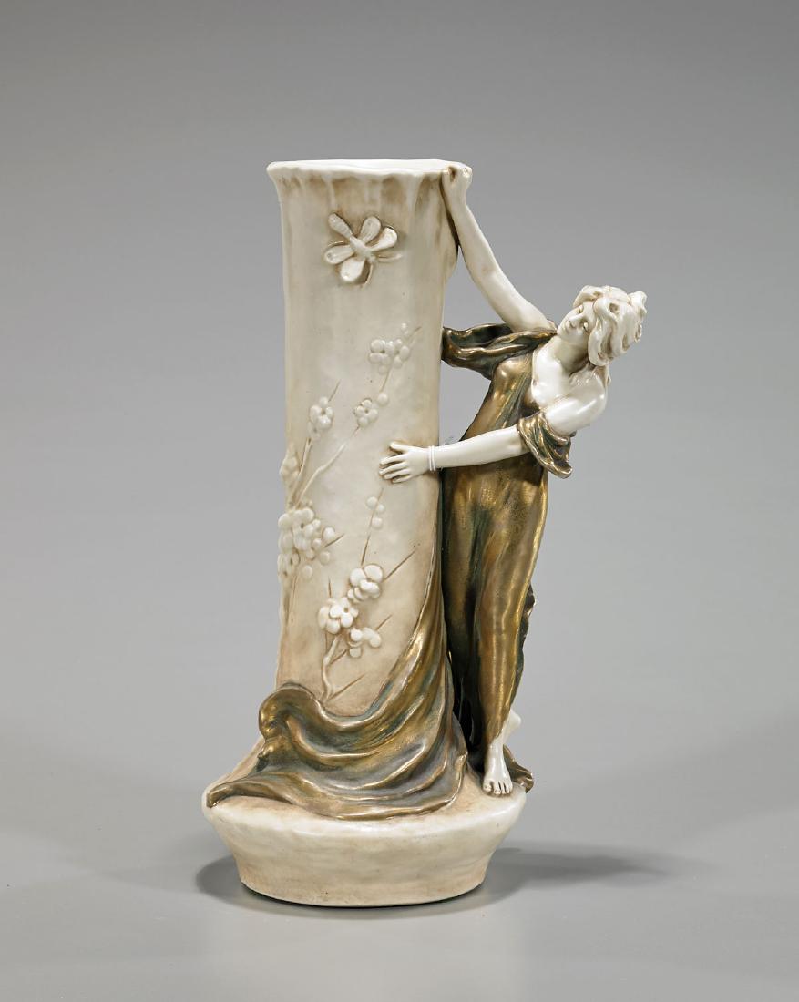 Art Nouveau Ceramic Vase (1 of 2)