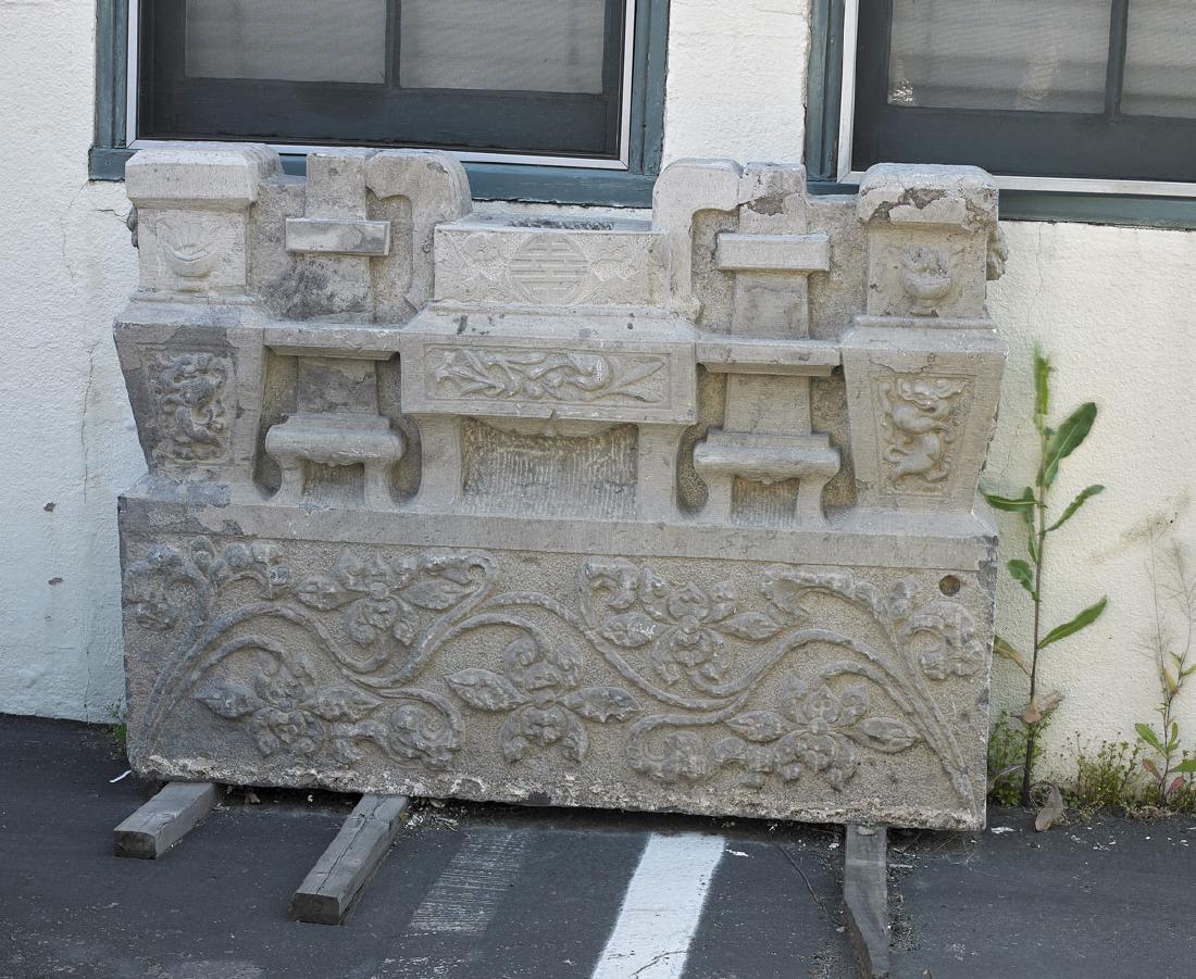 Large Chinese Stone Architectural Element (1 of 1)