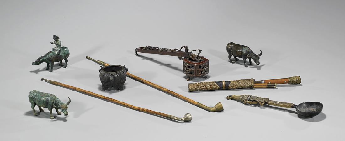Group of Nine Various Metalwork Items (1 of 1)