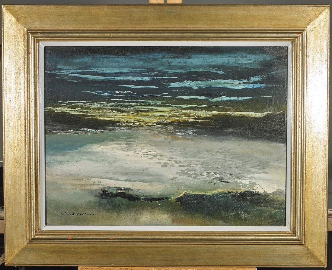 Oil on Canvas Painting By Koen Okada (1 of 2)