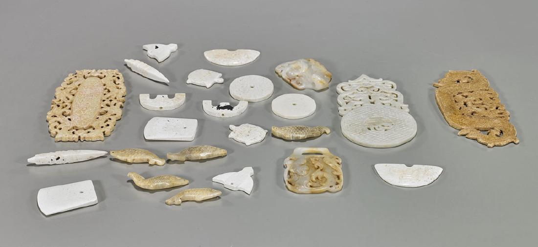 Large Collection of Archaic-Style Jade Or Hardstone (1 of 1)