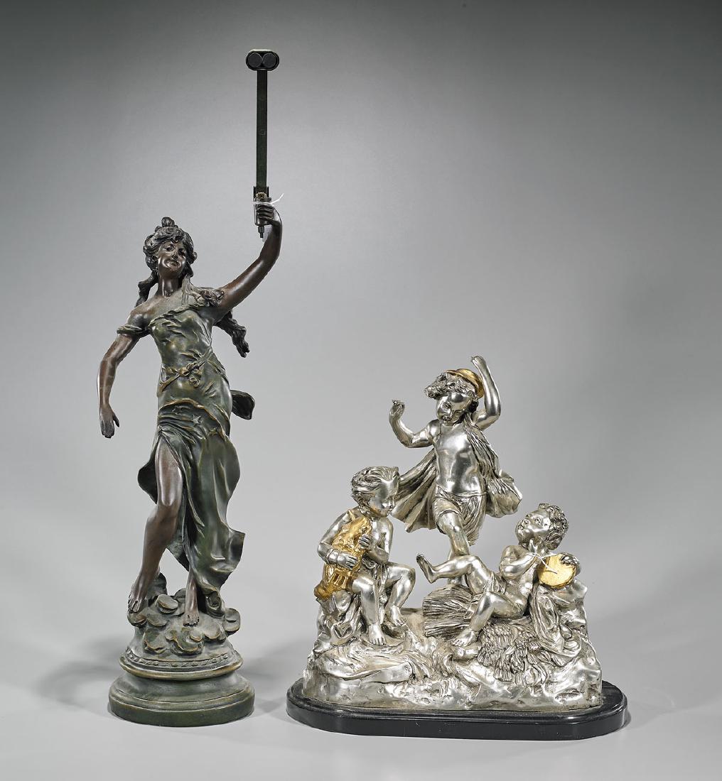 Two Continental Metal Sculptures (1 of 2)