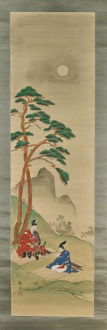 Two Old Japanese Silk Scrolls After Korobi & Akatsuki (1 of 4)