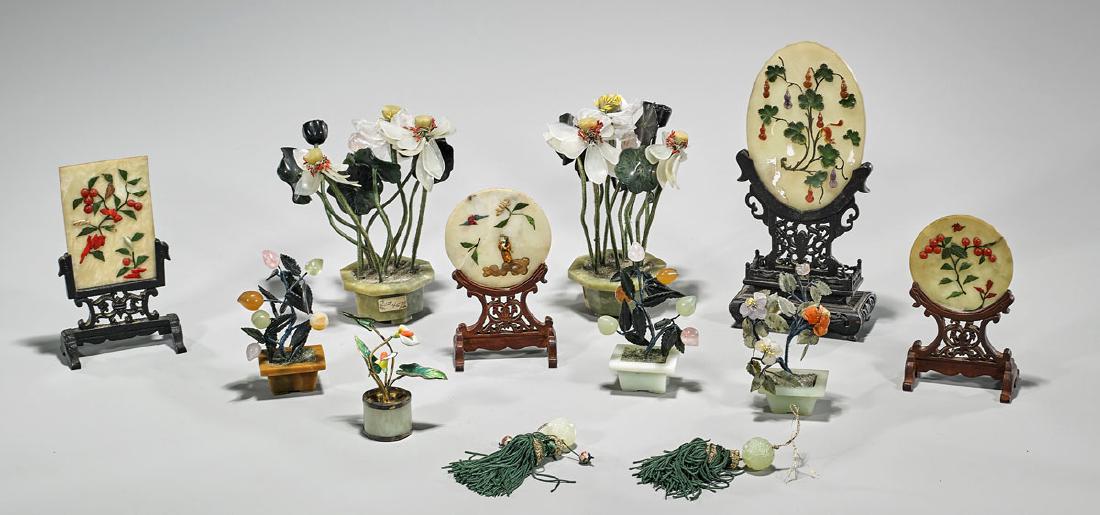 Large Group of Twelve Various Old & Antique Chinese (1 of 1)