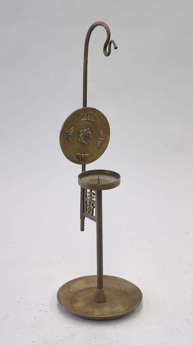 Sino-Tibetan Bronze Candlestick (1 of 1)