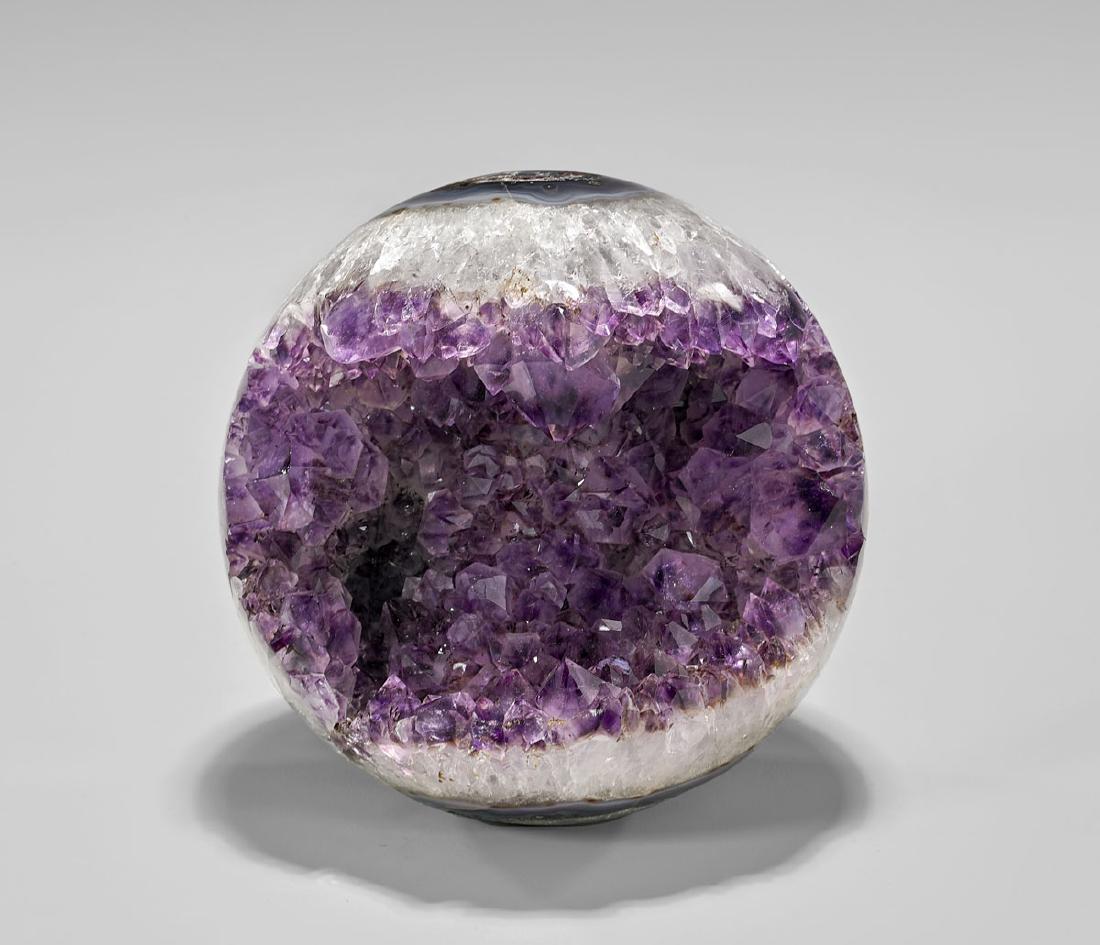 AMETHYST GEODE SPHERE (1 of 1)