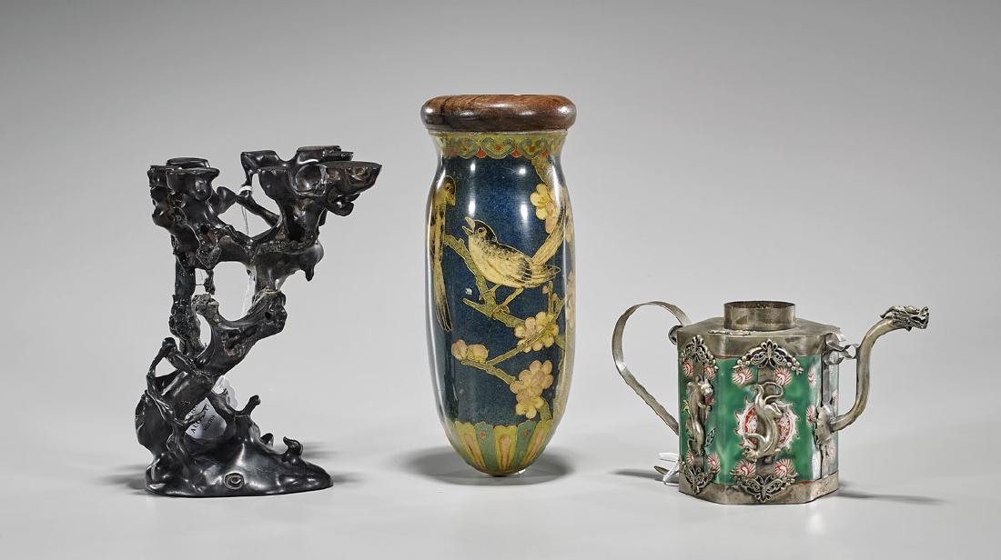 Group of Three Various Chinese Pieces (1 of 1)