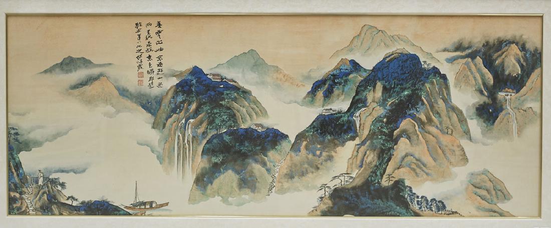 Chinese Painting on Paper After He Haixia (1 of 2)