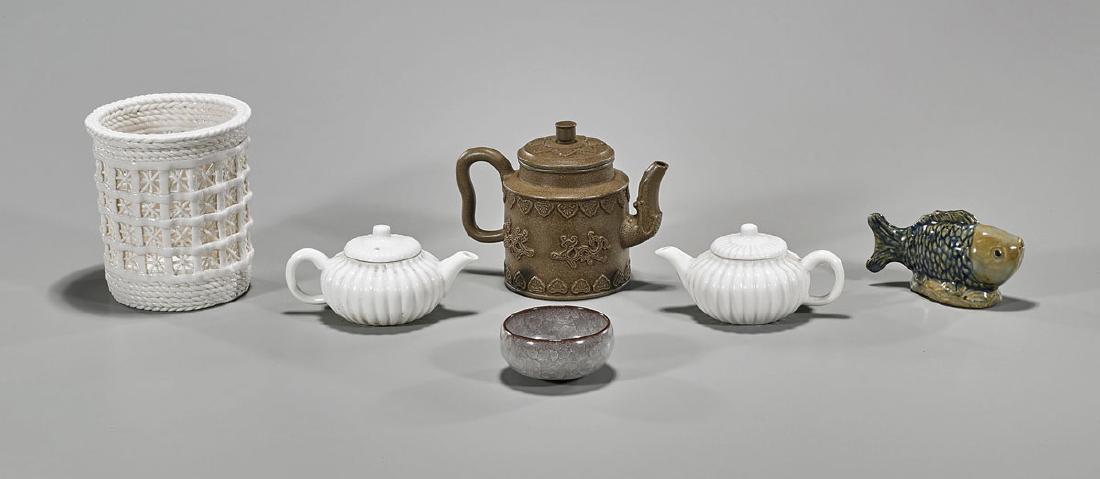Group of Six Various Chinese Ceramics (1 of 1)