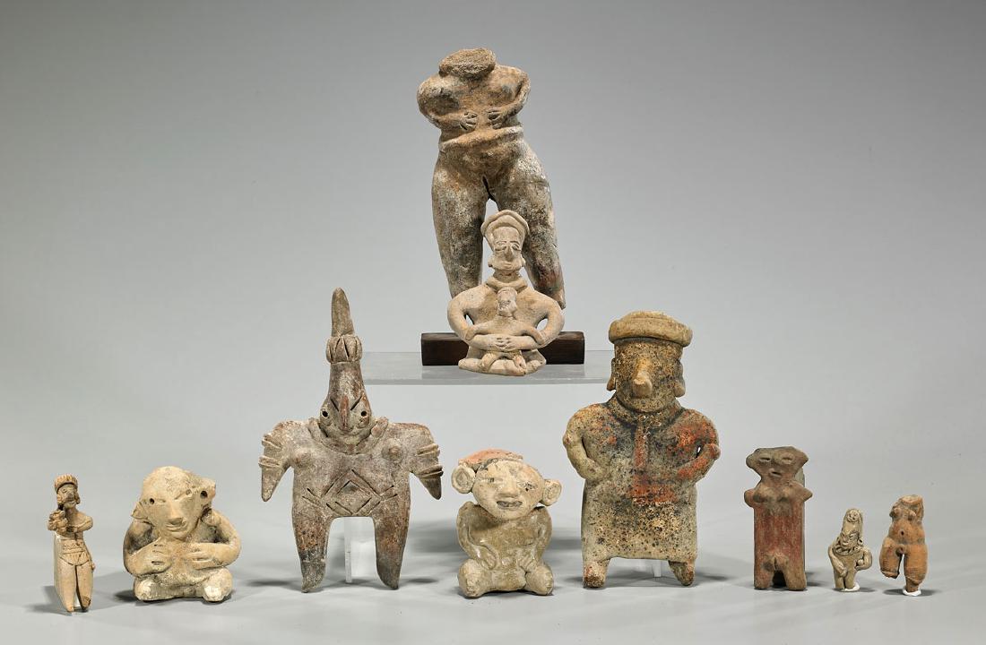 Group of Pre-Columbian & Pre-Columbian-Style Pottery (1 of 1)