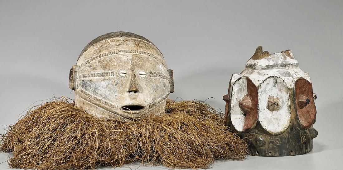 Two D.R.C. Helmet Masks: Tabwa & Bembe (1 of 1)