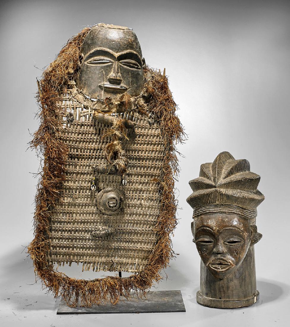 Two Large Southwest D.R.C. Masks (1 of 1)