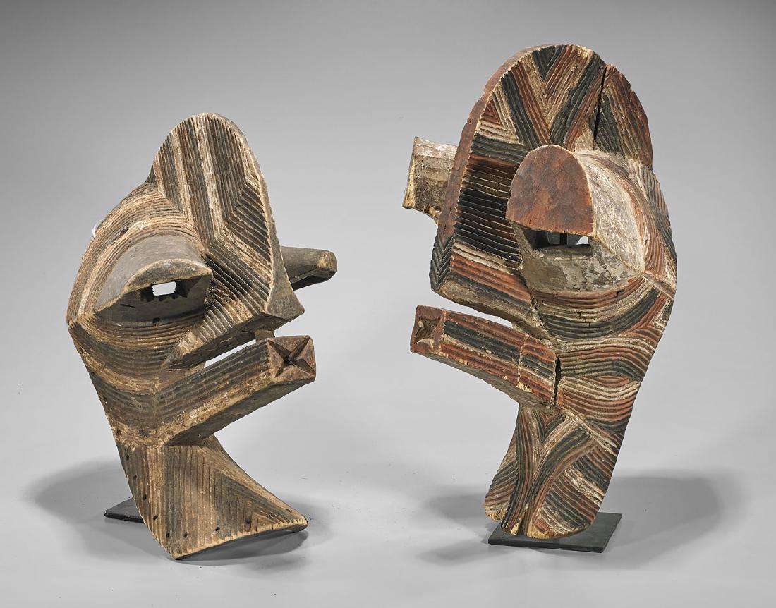 Two Songye 'Kifwebe' Masks (1 of 2)