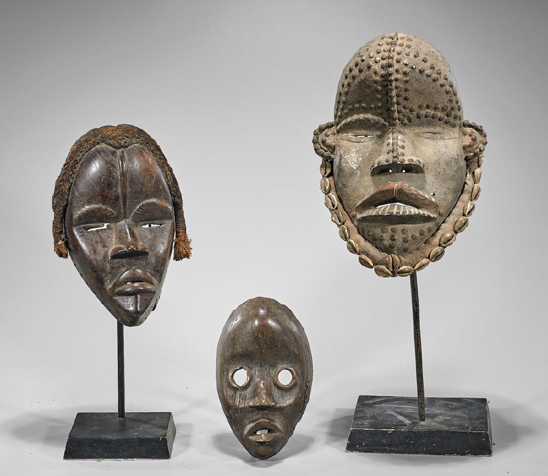 Group of Three Dan Masks (1 of 1)
