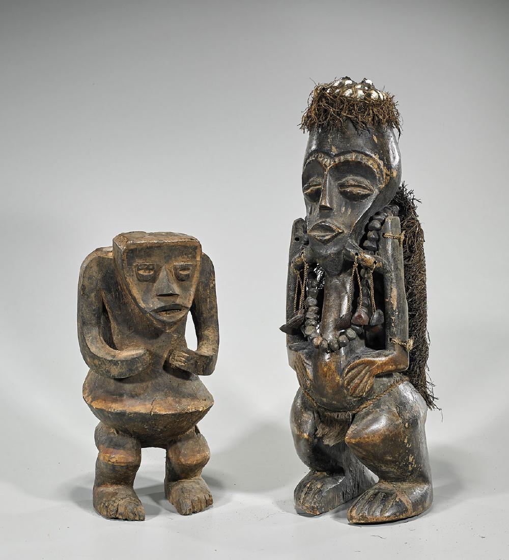 Two Nigerian Wood Figures (1 of 2)