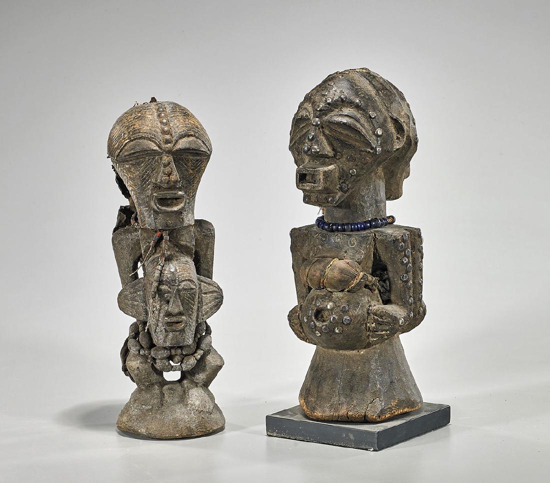 Two Songye Carved Wood Figures (1 of 2)