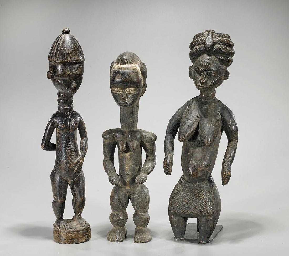 Group of Three West African Figures (1 of 1)