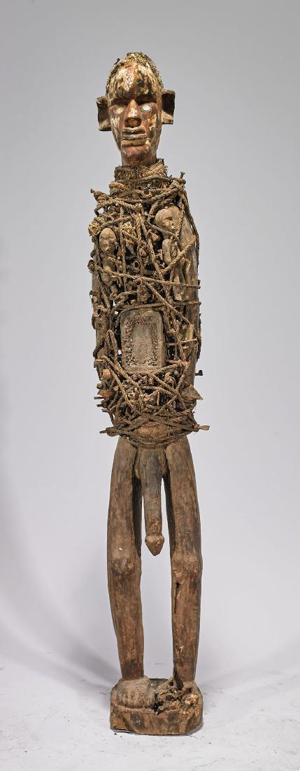 Massive Kongo 'Nkisi Nkondi' Figure (1 of 1)