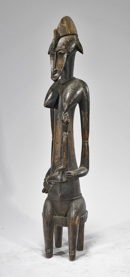 Tall Senufo Seated Maternity Figure (1 of 1)