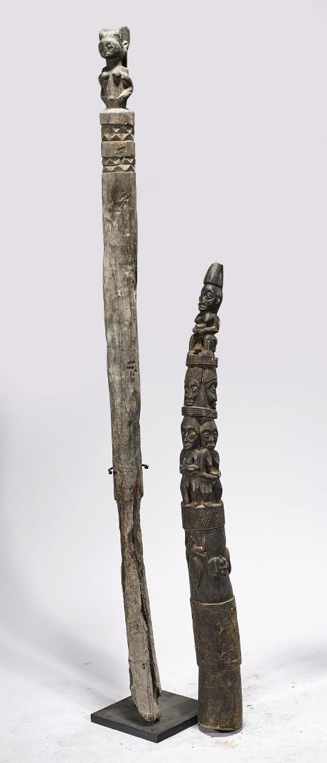 Two Various African Figural Pieces (1 of 1)