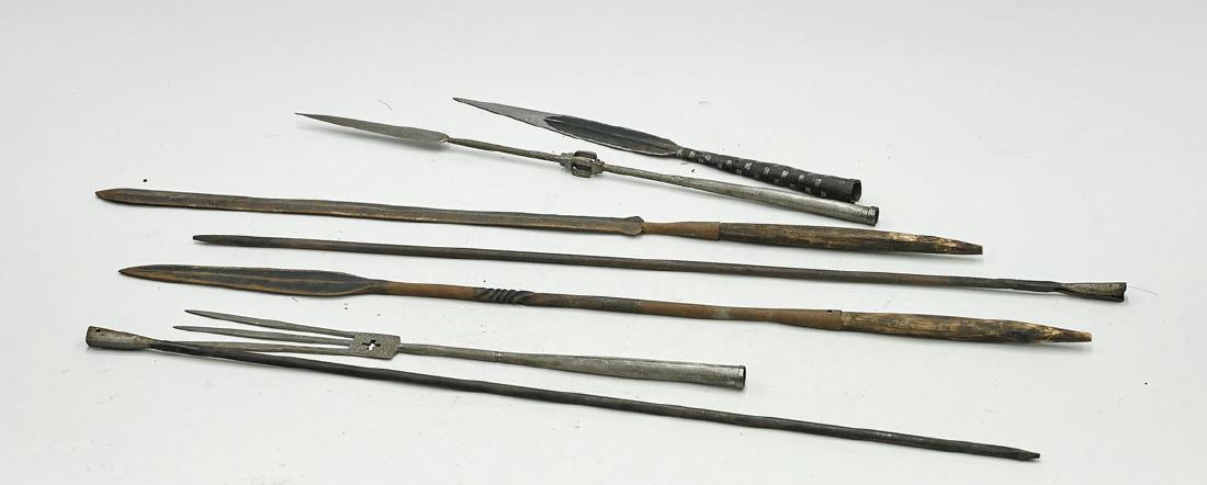 Group of Seven East African Spears (1 of 1)
