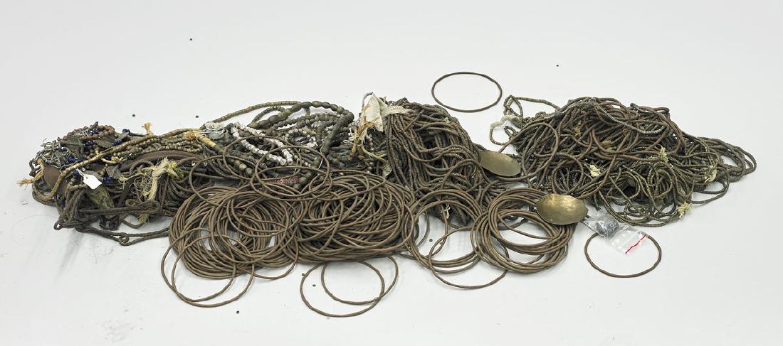 Large Collection of African Metal Jewelry Pieces (1 of 1)