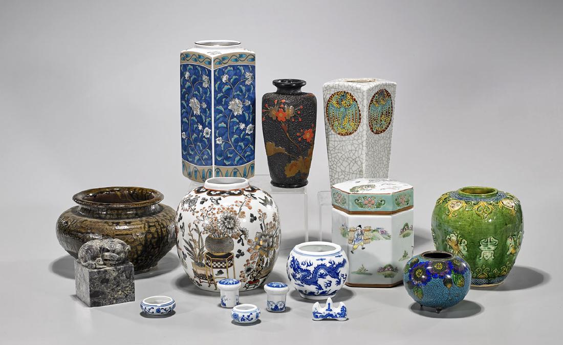 Collection of Fifteen Chinese & Japanese Pieces (1 of 1)