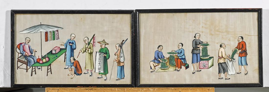 Group of Ten Various Chinese Artworks (1 of 7)