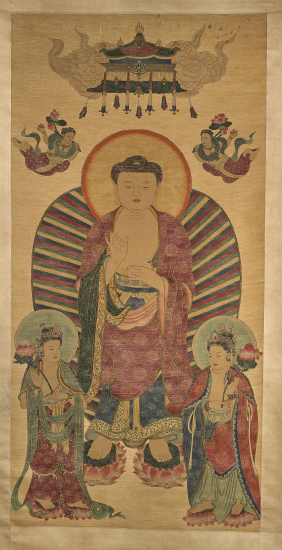 Group of Three Chinese Scrolls (1 of 5)