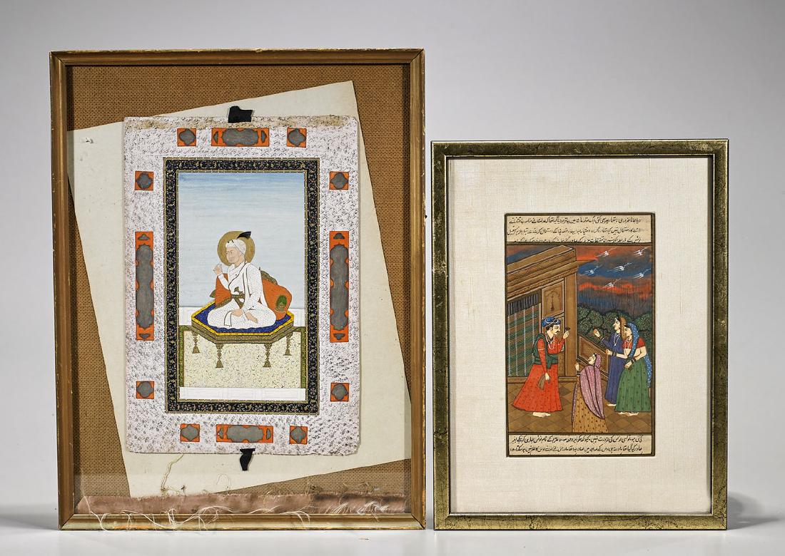 Two Persian Painted Miniatures (1 of 1)