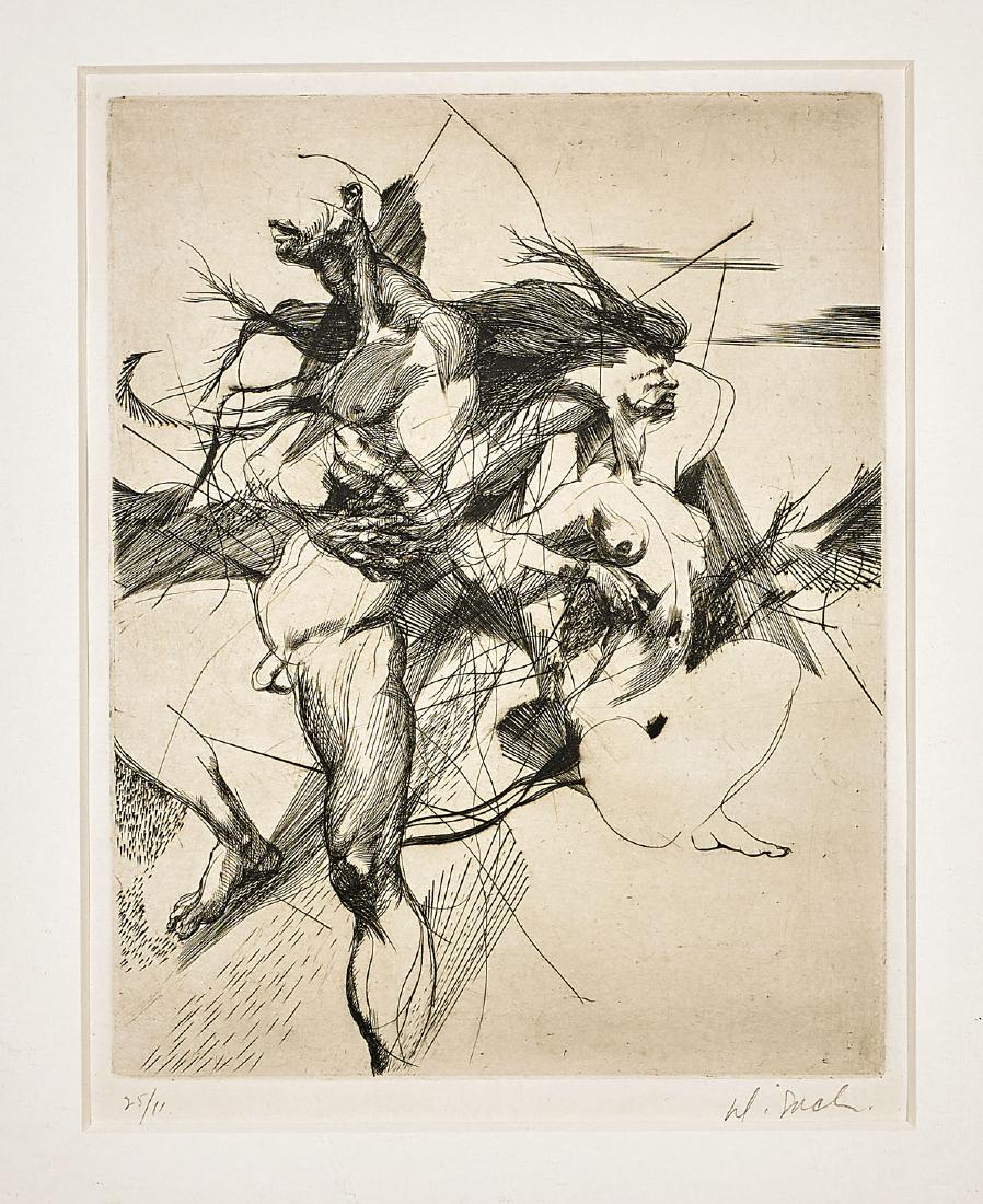Abstract Figural Etching (1 of 2)