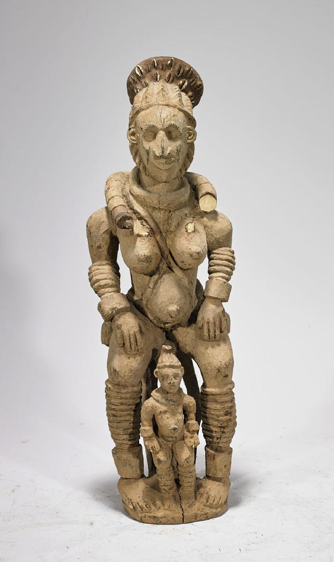 Tall Elaborate African Figure (1 of 1)