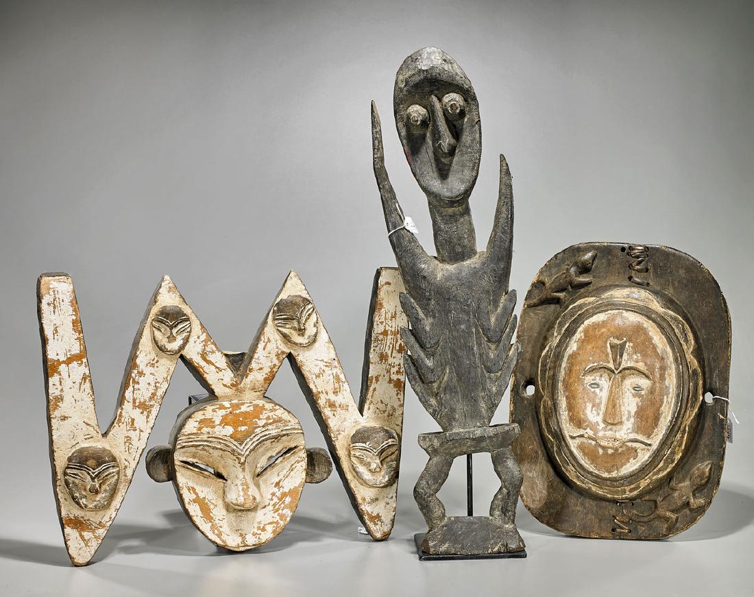 Group of Three Wood Carvings (1 of 1)