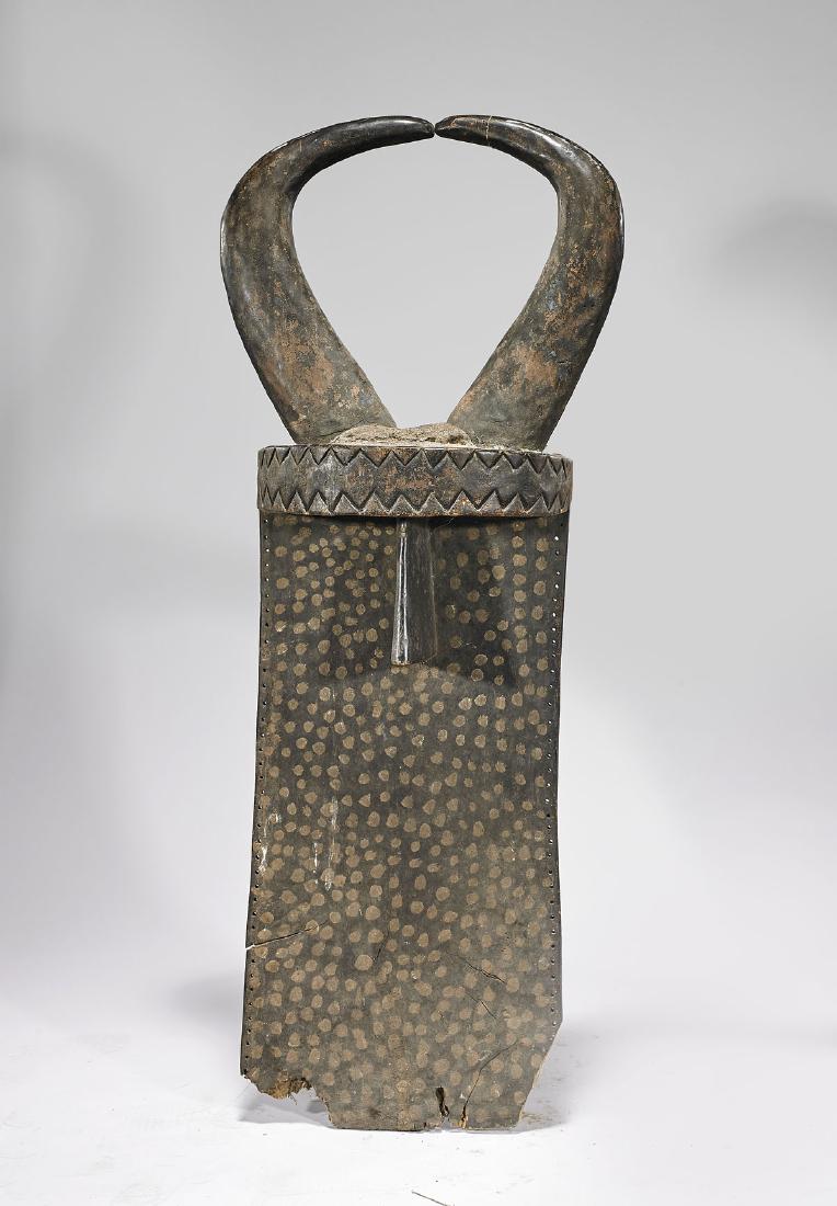 Large African Anthropomorphic Shield Mask (1 of 1)